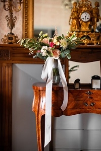 Bouquet de la mariée destructuré - fleuriste Blaye