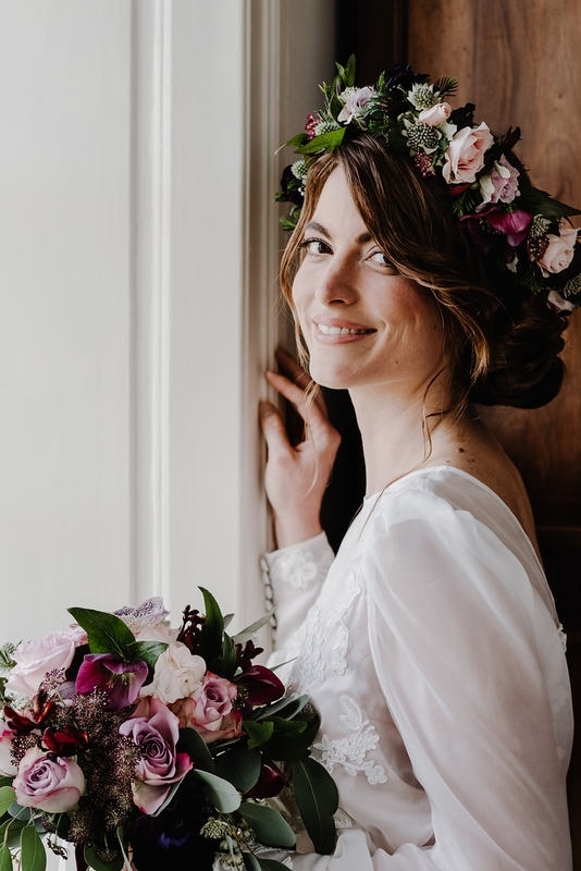 bouquet de mariée fleuriste blaye