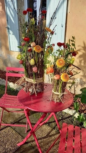 Décoration florale séminaire, fleuriste à Blaye, Maître artisan fleuriste